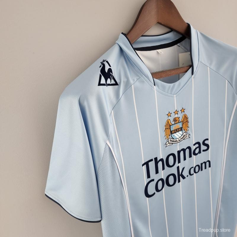 Retro 07/08 Manchester City Home Soccer Jersey