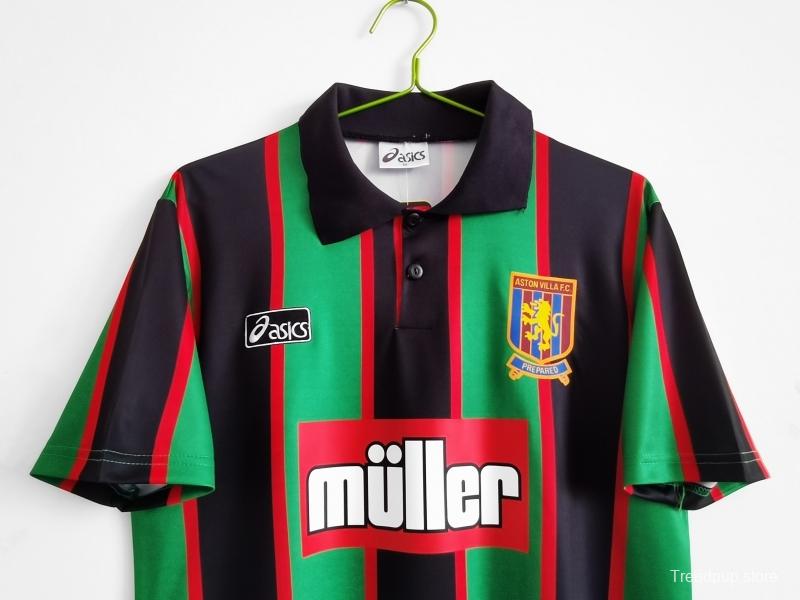 Retro 1993/95 Aston Villa Away Soccer Jersey