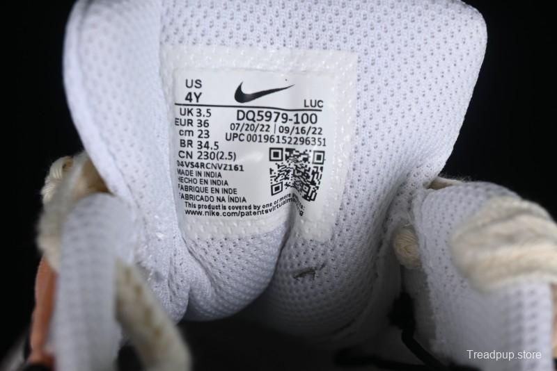 Nike Court Borough Low-Top Slip-Resistant Skate Shoes with Custom Rose Pink Hand-Painted Design - DQ5979-100