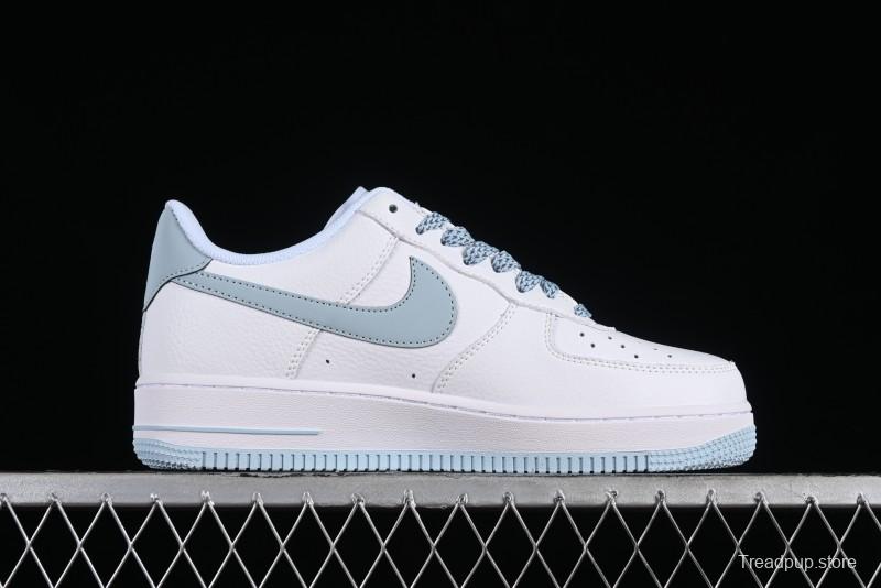 Nike Nocta x Nike Air Force 1 '07 Low "Certified Lover Boy" Ice Blue Classic Low-Top Casual Sneakers - LO1718-061