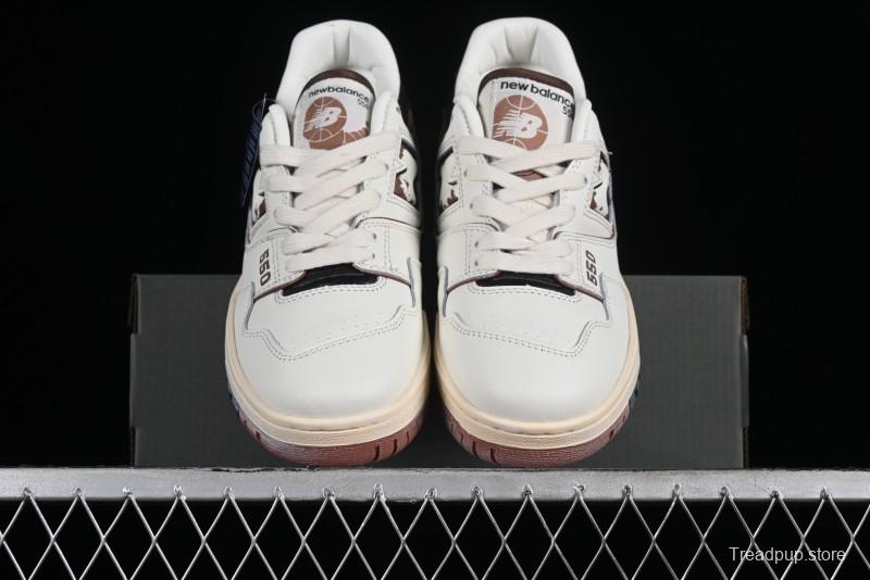New Balance BB550 Series Leather Unisex Casual Running Shoes - BB550VGC