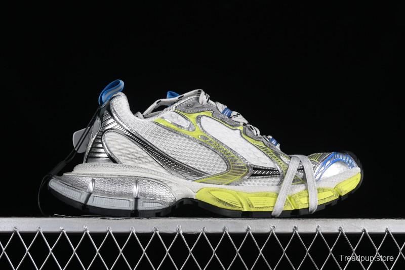 Balenciaga Phantom Sneaker Ten-Generation Trend Running Shoes with Transparent Heel Strap - W3XL59074