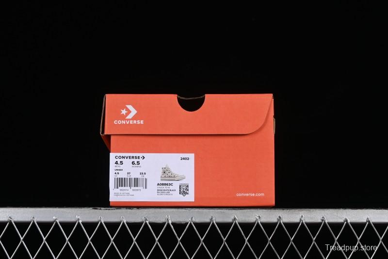 Converse Chuck 1970s Official Cherry Embroidery Canvas Sneakers - A08863C