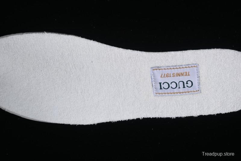 Gucci Tennis 1977 Print Sneaker Retro Casual Canvas Shoes - 02JPO9064