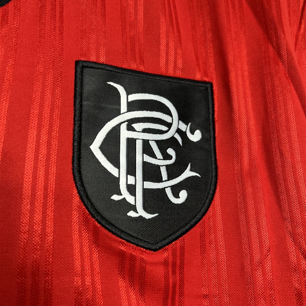 Retro 95/96 Glasgow Rangers Away White/Red Jersey