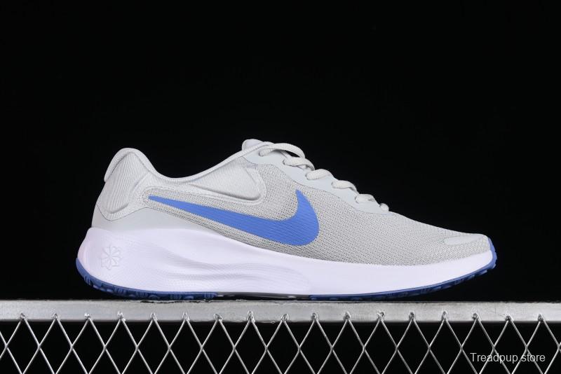 Nike Revolution 7 Wide Low-Top Running Shoes with Breathable Mesh and Durable Cushioning - FB2207-100