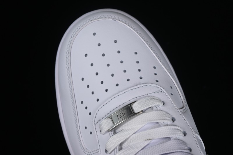Nike Air Force 1 '07 Low Customized Anime Theme Gradient Grey Swoosh Casual Sneakers - FN0366-102