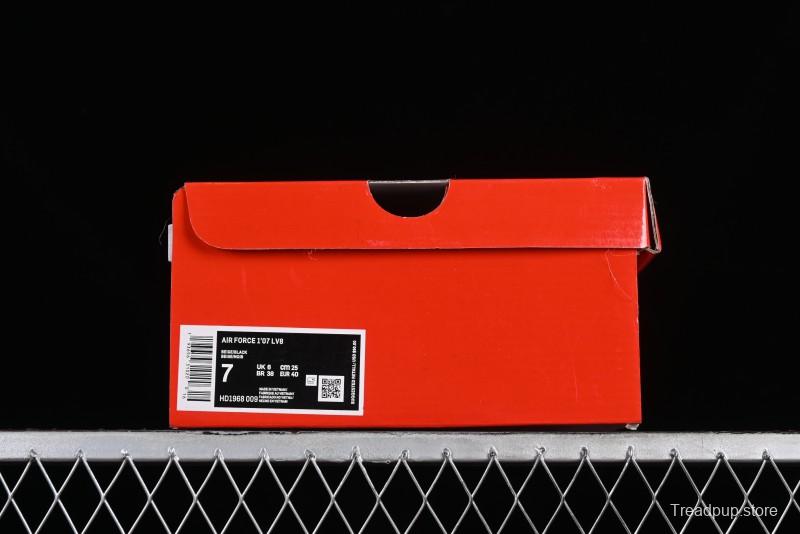 Supreme x Nike Air Force 1 '07 Low Casual Skate Shoes with Zoom Air Cushion - HD1968-009