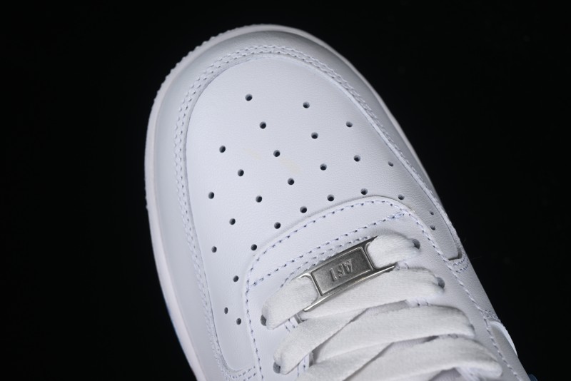 Nike Air Force 1 '07 Low Custom Chinese Style - Spring Cherry Blossom Casual Sneakers - DD8959-100