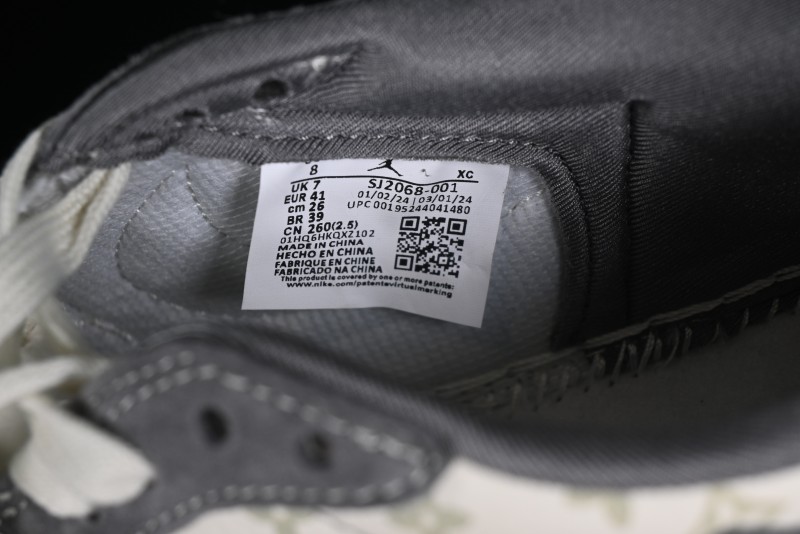 Nike Air Jordan 1 Low OG SP Travis Scott x Fragment Design Collaboration Sneakers - SJ2068-001