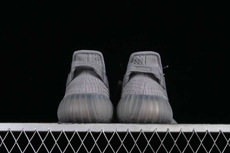 Adidas Yeezy 350 Boost V2 Running Shoes with Space Ash Colorway - IF3219