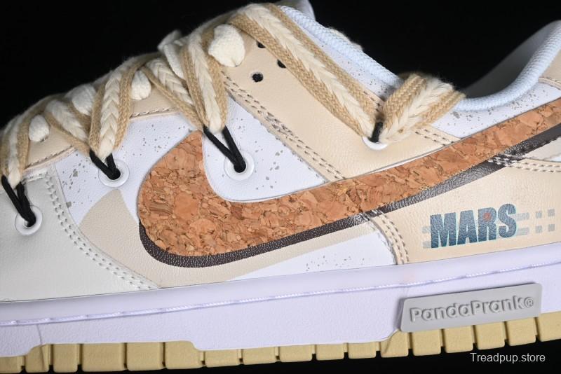 Nike Dunk Low Panda Prank Universe Exploration - Star Exploration Mocha SB Strap Low-top Casual Skate Shoes - DV0833-100
