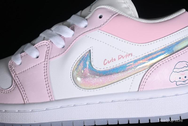 Nike Air Jordan 1 Low Custom Culture Casual Sneakers - FQ9112-100