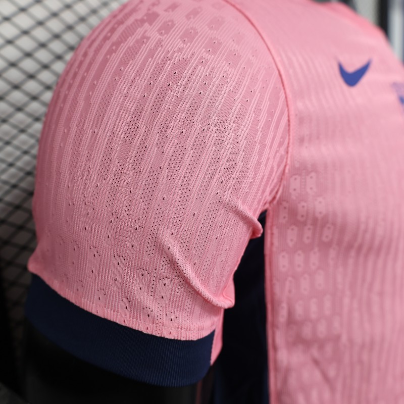 Player Version 25/26 FC Barcelona 125Th Anniversary Special Pink with Spotify Sponsor Jersey