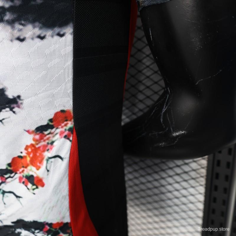 Player Version 25/26 Real Madrid Chinese Ink Painting Style Limited Edition Jersey with Emirates Sponsor