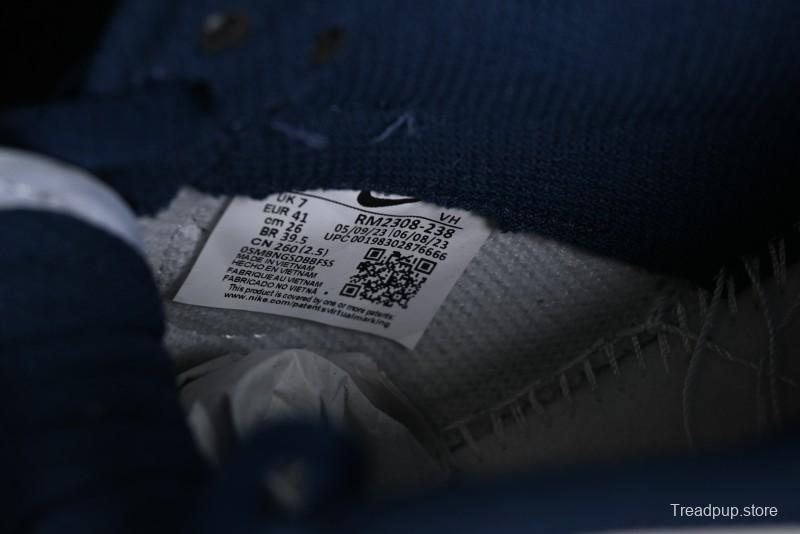 Nike Supreme x SB Dunk Low Collaboration Dark Blue Colorway Low-Top Casual Skate Shoes - RM2308-238