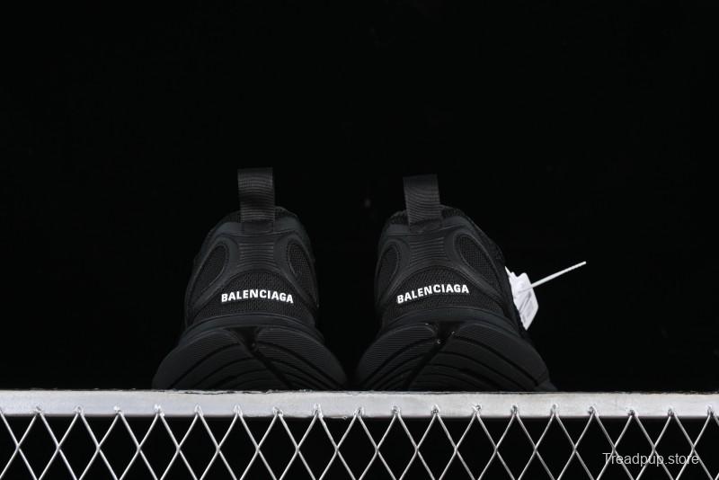 Balenciaga Circuit Lightweight Distressed Print Round Toe Fashion Casual Shoes - WFLGY1000