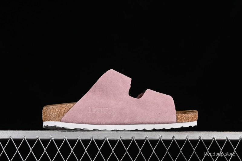 Birkenstock Arizona Soft Footbed Sandals with Suede Leather and Lambswool Lining - G.D4