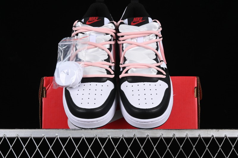 Nike Court Borough Low 2 Sneakers in Cool Blackberry with Sweet & Spicy Design - BQ5448-110
