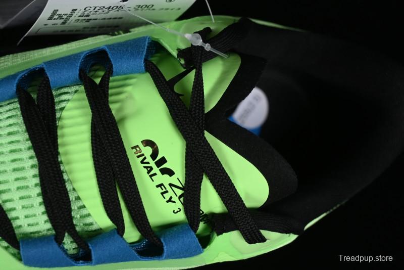 Nike Zoom Rival Fly 3 Lightweight Fabric Comfortable Cushioned Anti-Slip Low-Top Casual Running Shoes - CT2405-300