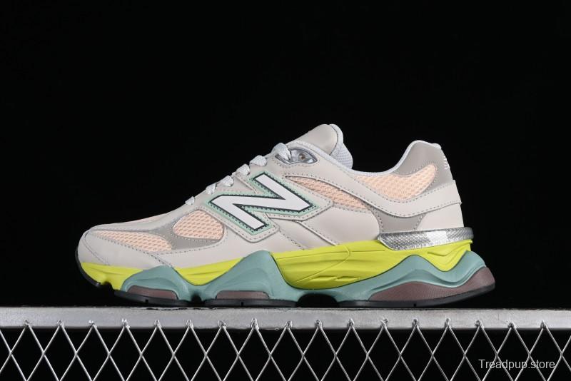 New Balance Joe Freshgoods x New Balance 9060 Retro Casual Running Sneakers with ABZORB Cushioning - U9060GCB