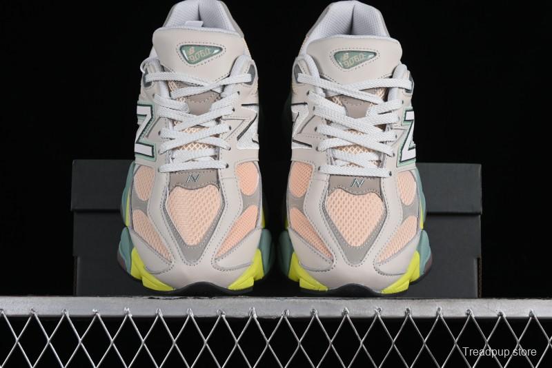 New Balance Joe Freshgoods x New Balance 9060 Retro Casual Running Sneakers with ABZORB Cushioning - U9060GCB