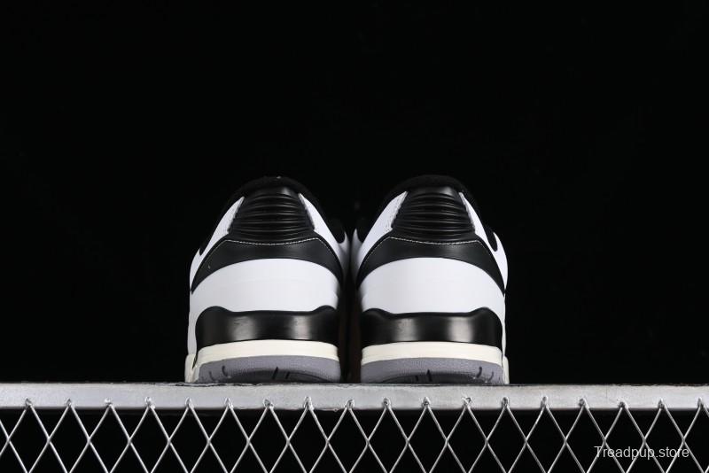 Nike Air Jordan 2/3 Retro Low-Top Basketball Shoes in White/Black - FD0383-100