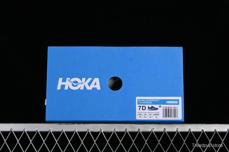 Hoka One One Challenger ATR 7 Low Trail Running Shoes with Lightweight Cushioned Midsole - 1134498 BBSBL