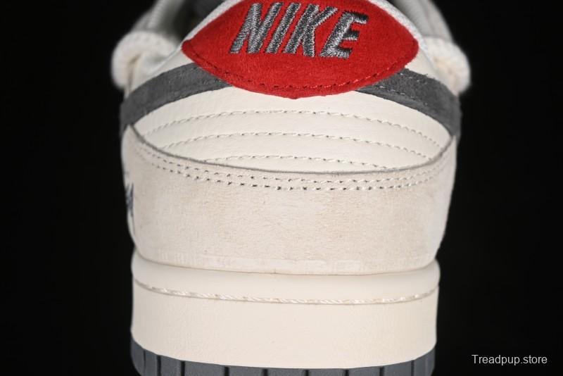 Nike SB Dunk Low Stussy Anniversary Edition Custom Low-Top Casual Sneakers - SJ2068-280