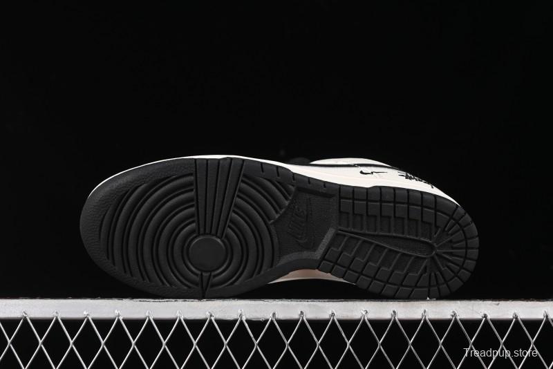 Nike SB Dunk Low Stussy Anniversary Custom Low-Top Casual Sneakers - SJ2068-283