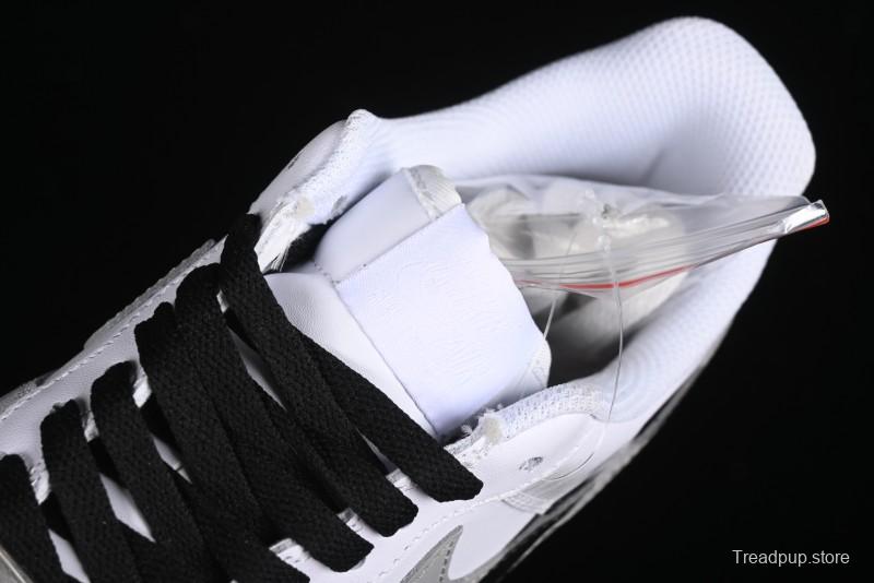 Nike Air Force 1 '07 Low Custom Hand-Painted 2D Theme with Broken Three-Hook Shadow and Strap - CW2288-111