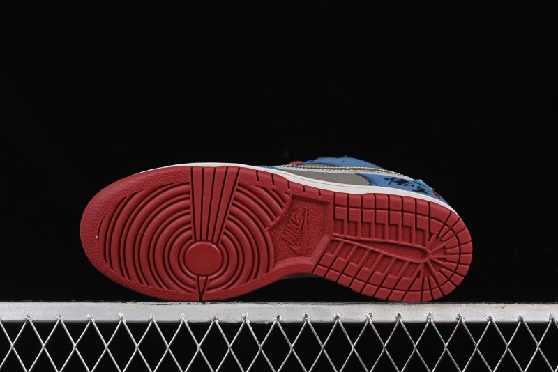 Nike Dunk Low Retro Deconstructed Casual Sneakers with Cloud and Dragon Patterns Inspired by Black Myth: Wukong Game - DV2433-109