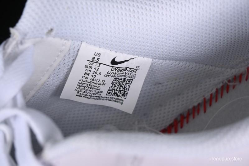 Nike Air Force 1 '07 Low Casual Sneakers with Anime-Inspired Light Gray Purple Spray Paint Design - DY8899-004