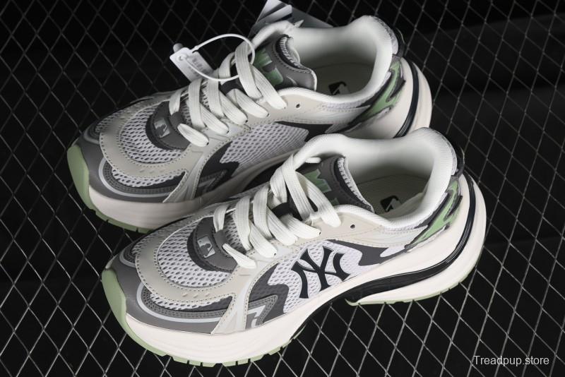 New York Yankees MLB Bigball Chunky Curve Thick Sole Casual Sneakers - 3ARNSPL4N50GRS