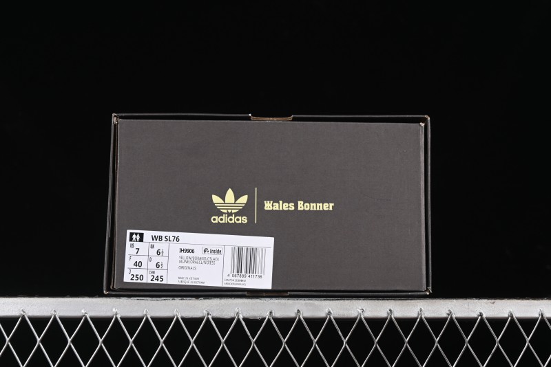 Adidas Wales Bonner x Ad Originals SL 76 IH9906 Low-Top Casual Sneakers with Football-Inspired Design
