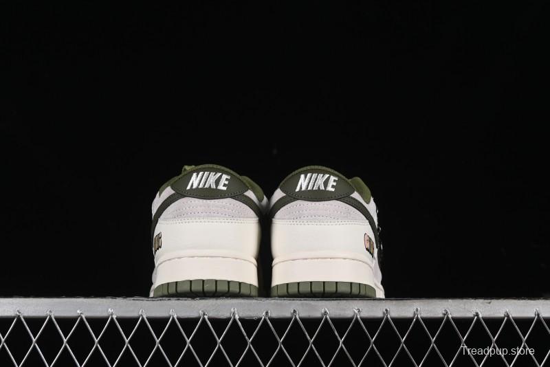 Nike SB Dunk Low Gucci Collaboration Anniversary High-End Custom Sneakers - KK1888-002