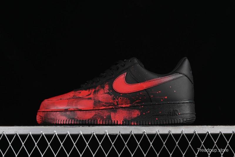 Nike Air Force 1 '07 Low 2D Hand-Painted Anatomy Scene Casual Sneakers - CW2288-011