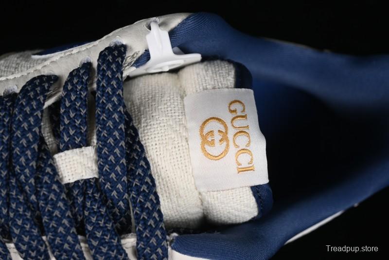 Nike Air Force 1 '07 Low Gucci Collaboration - Light Blue Linen Low-Top Casual Sneakers - XZ3398-788