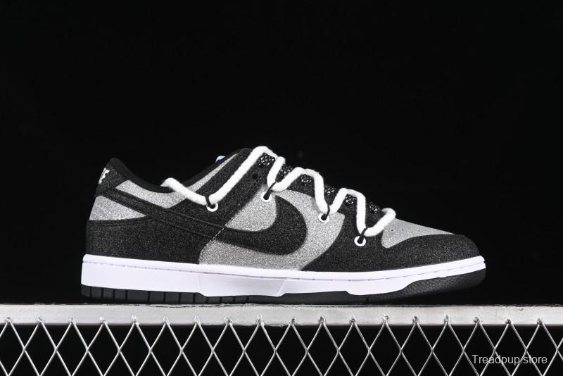 Nike SB Dunk Low Gucci Collaboration - Black Star Hook Anniversary High-End Custom Low-Top Casual Skate Shoes - SJ2068-268