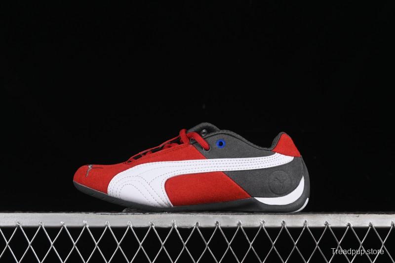 Puma Sparco Future Round Toe Lace-Up Leather Fabric Low-Top Lifestyle Casual Shoes - 307936-06