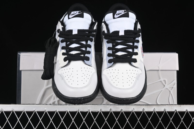 Nike Dunk Low Panda Prank Qixi Special Edition Low-Top Casual Sneakers - DD1391-100