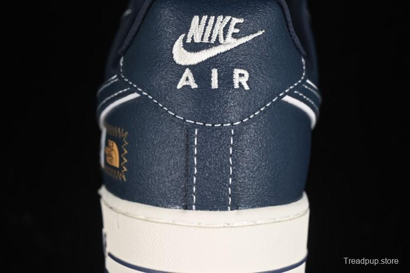 Nike Air Force 1 '07 Low The North Face x CDG Dark Blue Casual Sneakers - KK1988-014