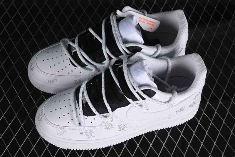Nike Air Force 1 '07 Low Chinese Style Casual Sneakers with Full-Length Air Cushion - ZH0316-048