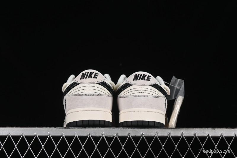 Nike SB Dunk Low BAPE Collaboration - Strap Black Hook Anniversary High-End Custom Low-Top Casual Skate Shoes SJ2068-299