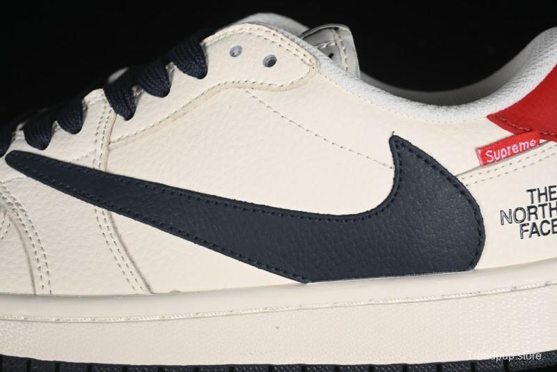 Nike Travis Scott x Fragment Design x Air Jordan 1 Low OG SP AJ1 - DIY1688-0