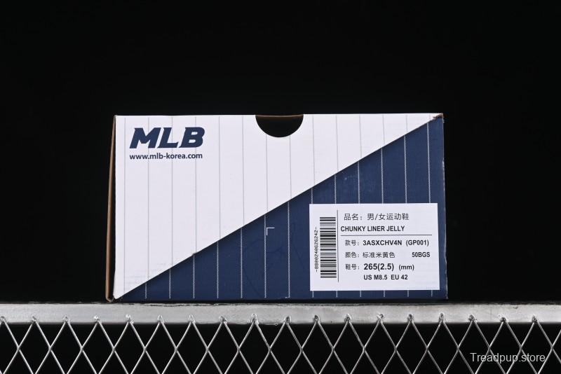 MLB Chunky Liner Jelly Lightweight Platform Sneakers with 6cm Height Increase - 3ASXCHV4N50BGS
