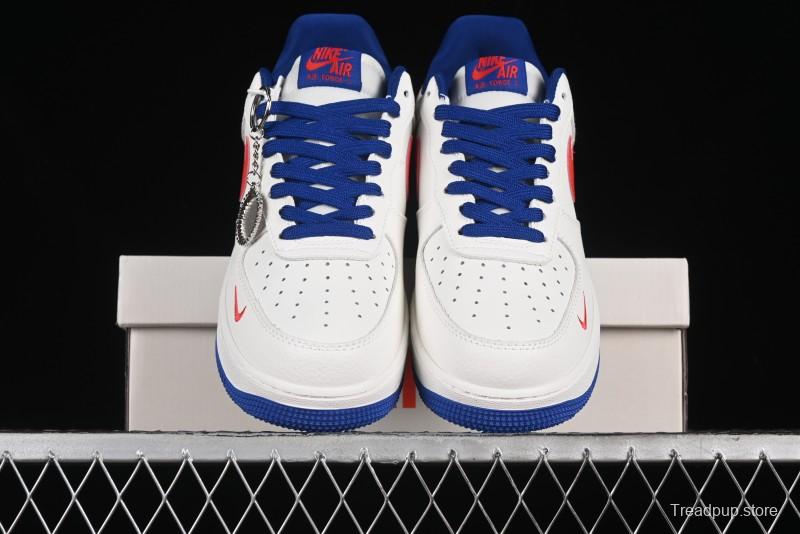Nike Air Force 1 '07 Low Champion Collaboration - Blue White Red Low-Top Casual Sneakers - KK1988-002