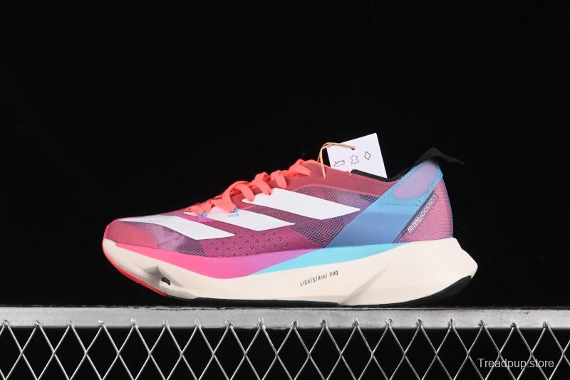 Adidas Adizero Adios Running Shoes with Breathable Low-Top Design - GW7258