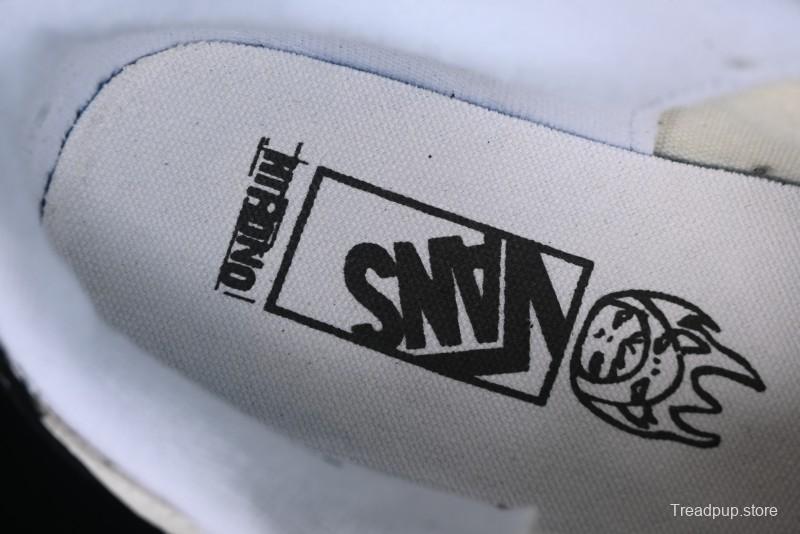 Vans HIRONO x Vans Knu Skool Bubble Mart Xiao Ye Graffiti Low-Top Casual Skate Shoes - VN0009QWFGI