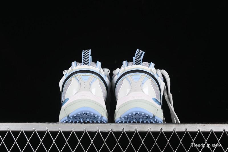 Off-White Be Right Back Low-Top Lifestyle Sneakers in White Blue - X.E5